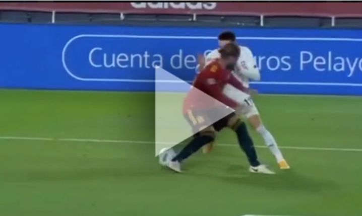 BLOK Sergio Ramosa w meczu ze Szwajcarią! [VIDEO]